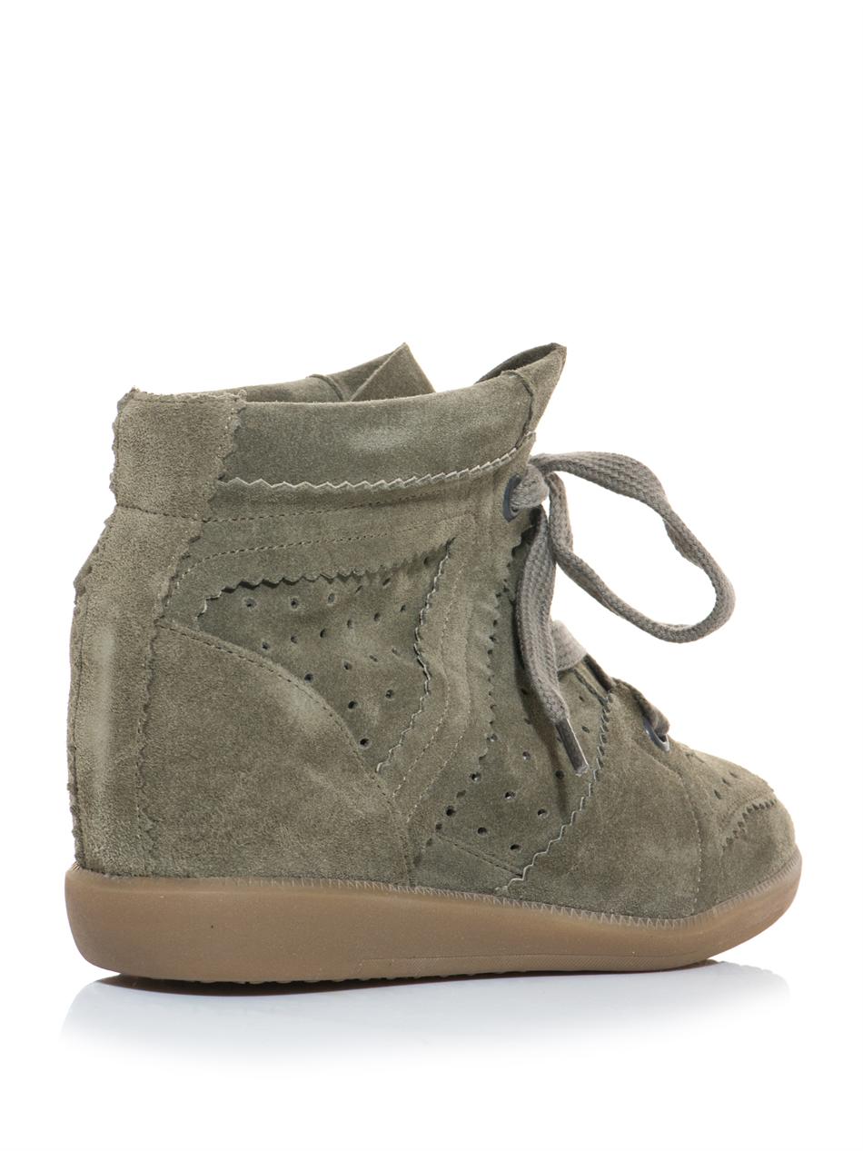 isabel marant wedge trainers