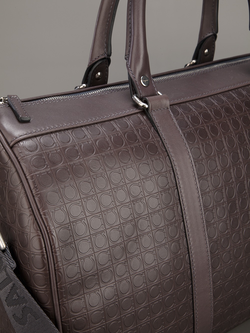 Lyst Ferragamo Los Angeles Duffle Bag in Brown for Men