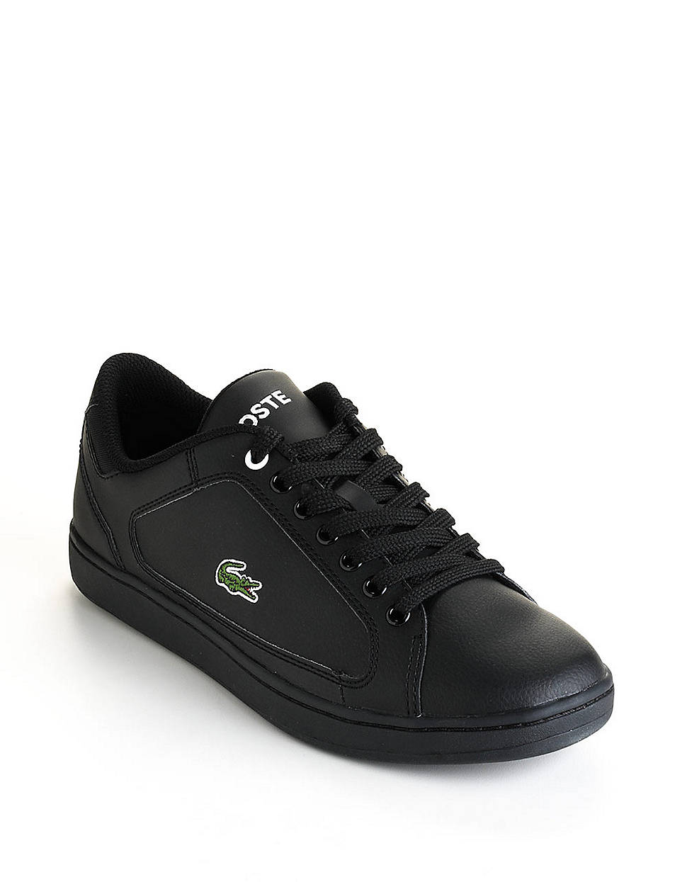lacoste black shoes for men