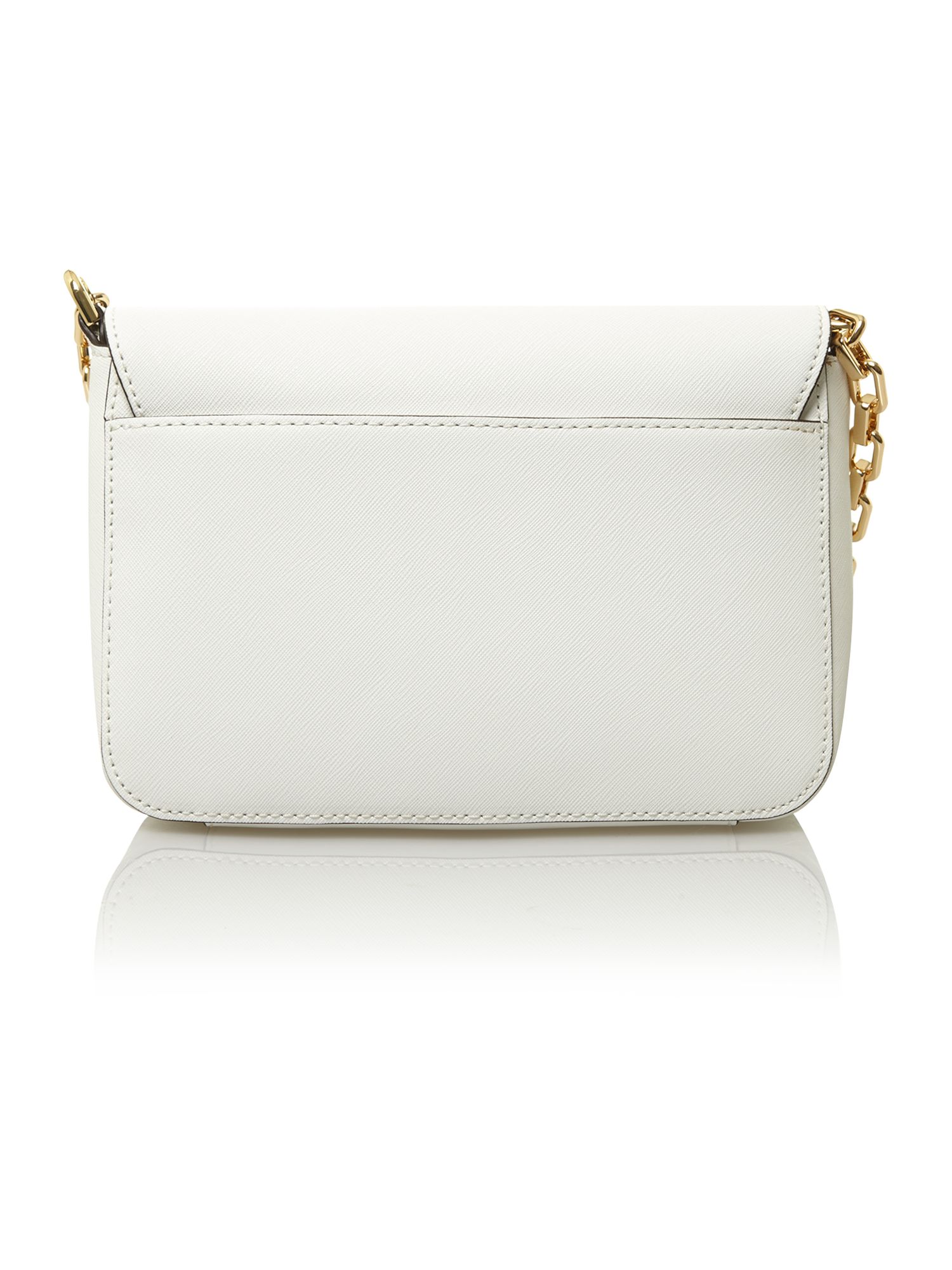 Michael michael kors Selma White Small Shoulder Bag in White | Lyst