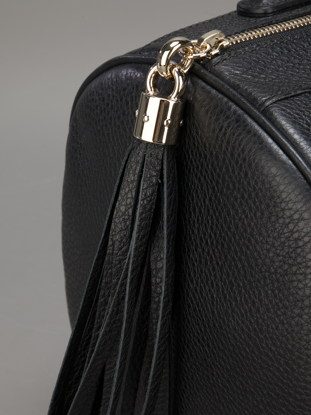 Gucci Boston Soho Duffle Bag in Black - Lyst
