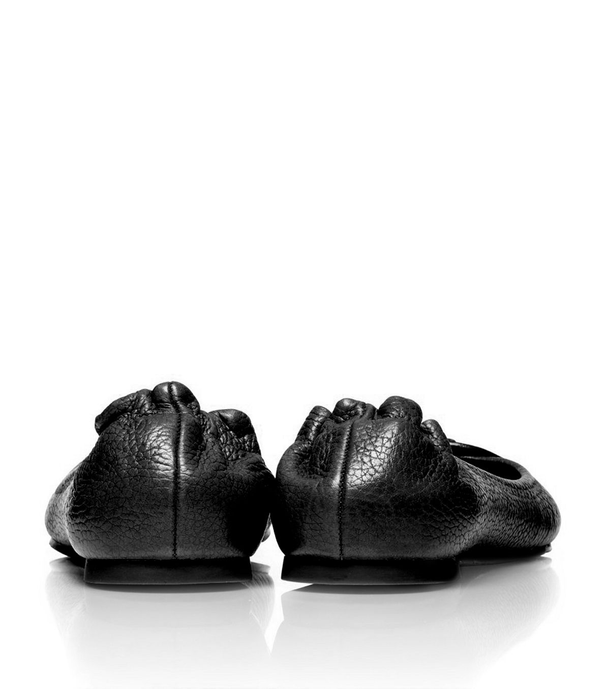 tory burch black reva flats