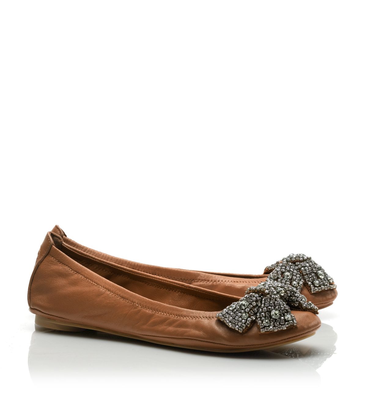 tory burch bow flats