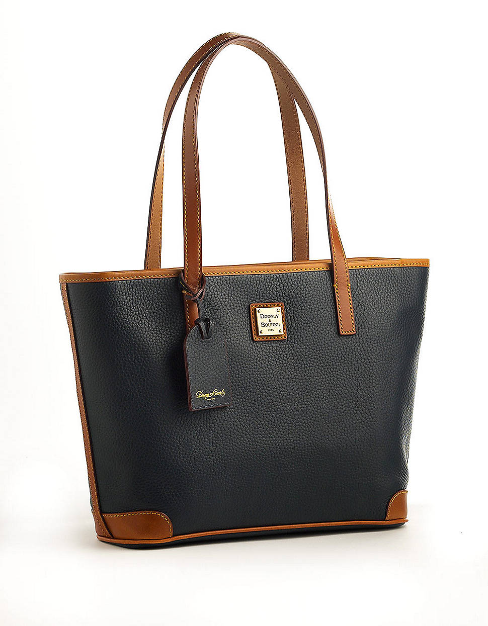 Dooney & Bourke Charleston Shopper Leather Tote Bag in Blue - Lyst