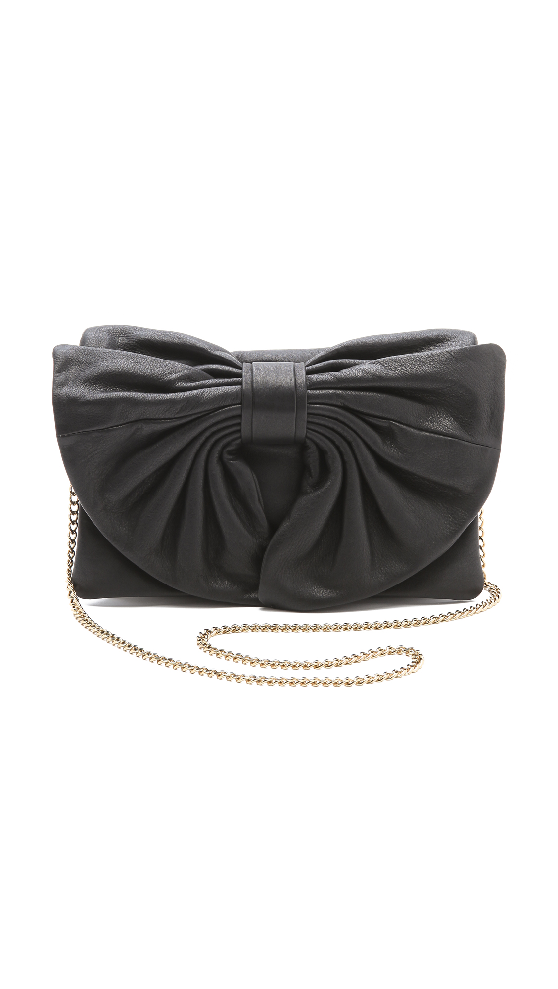 RED Valentino Small Leather Bow Bag -