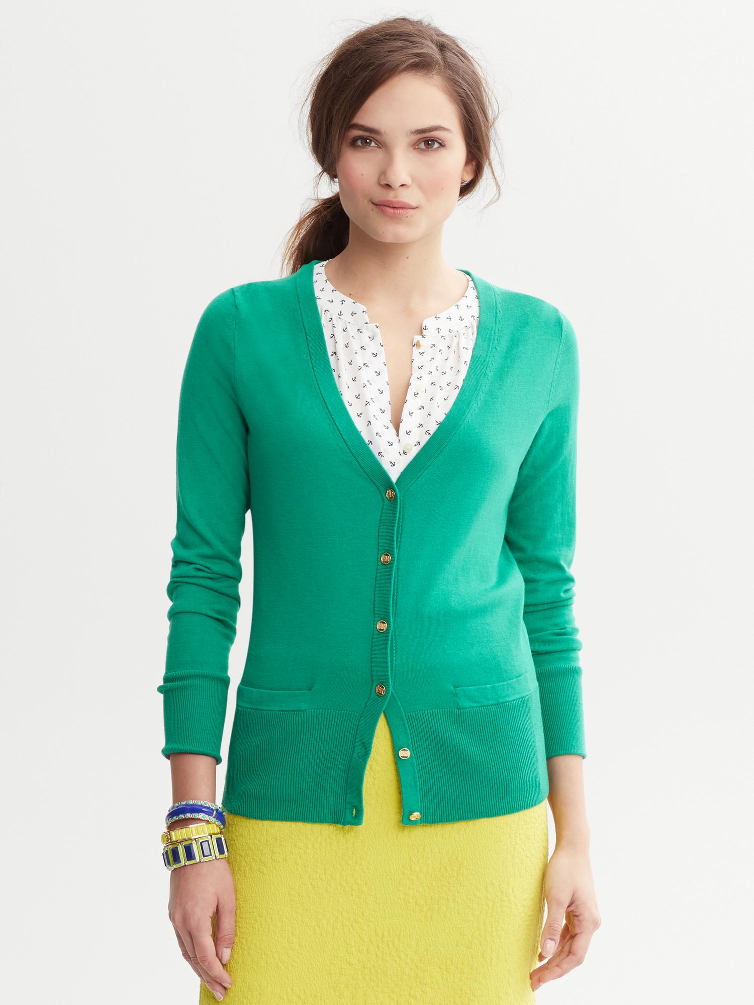 banana republic cardigan