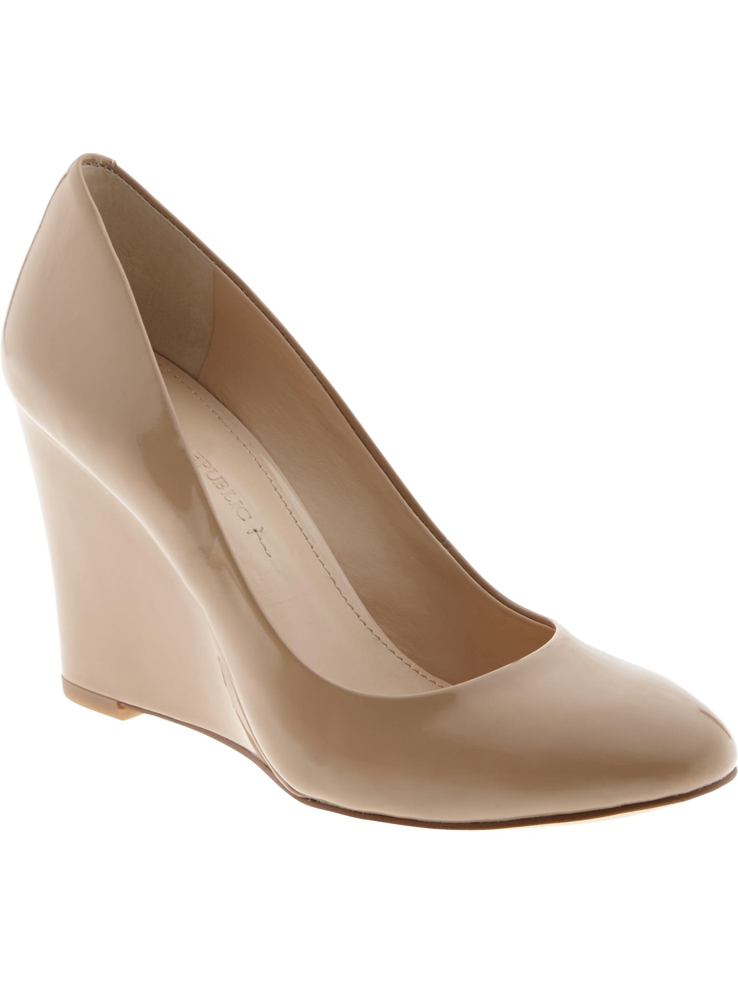 banana republic wedges