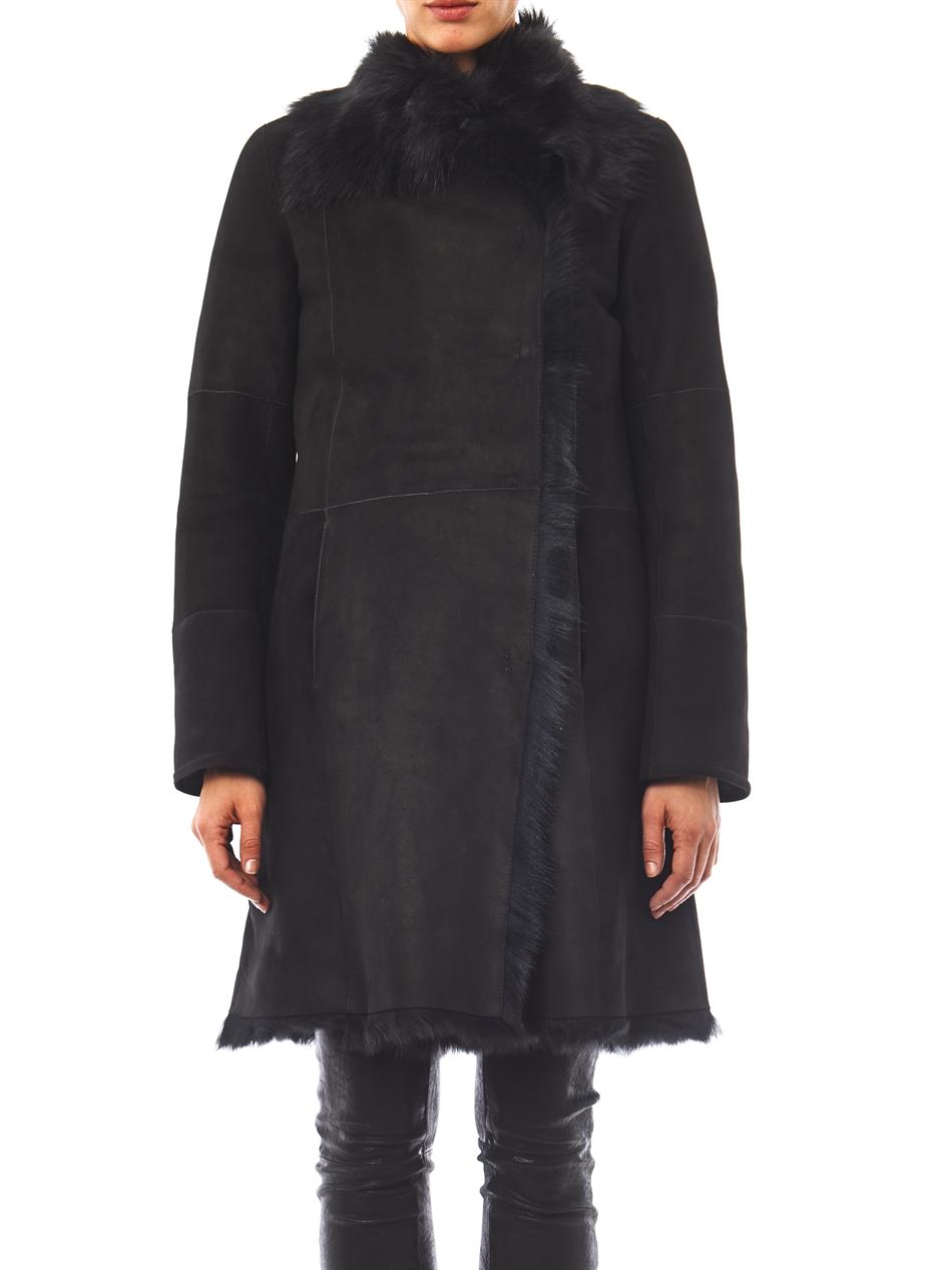 joseph shearling coat