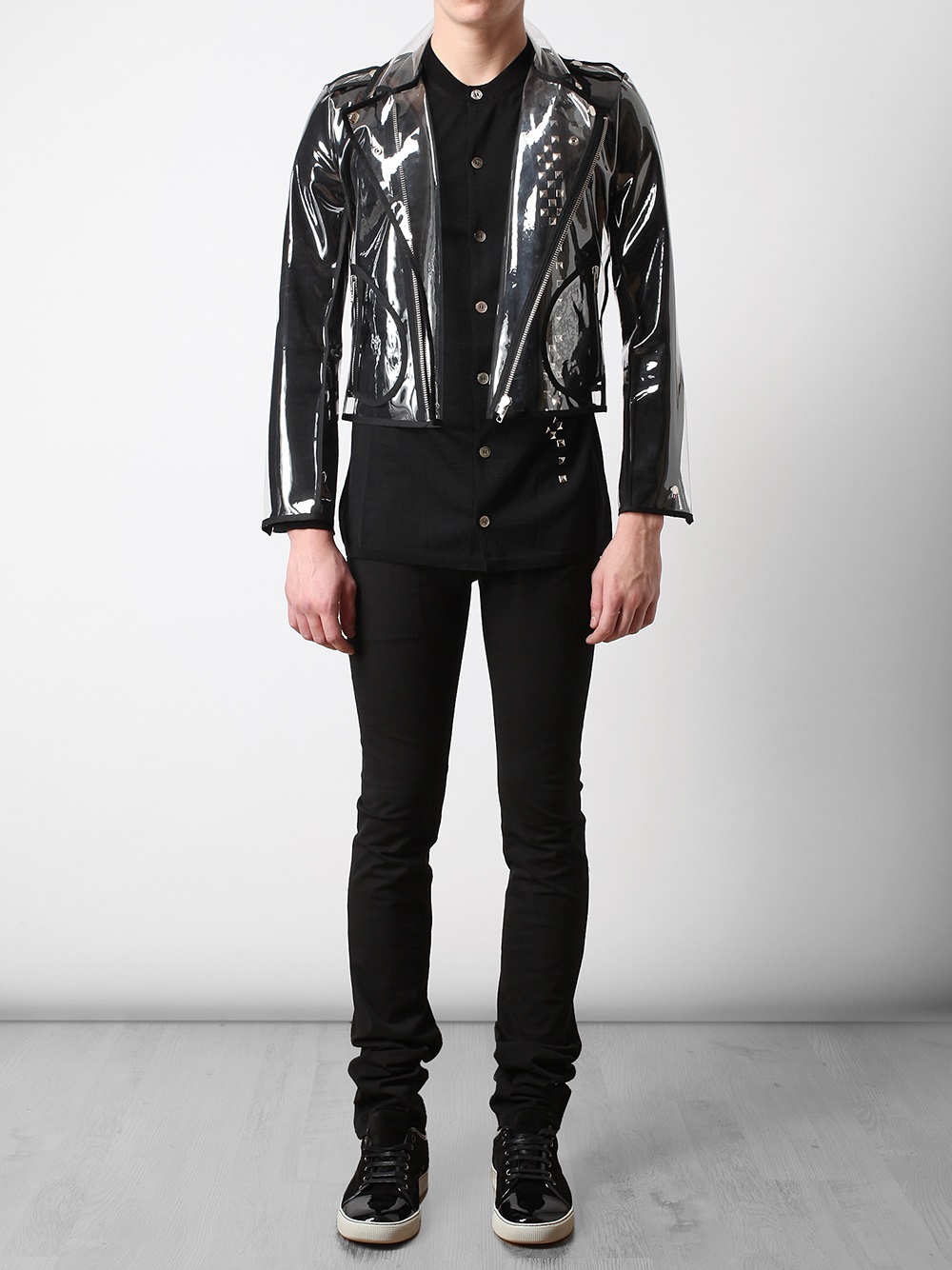 Pvc leather jacket Clearance