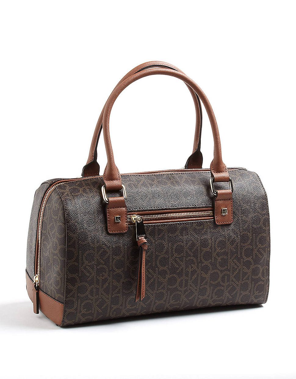 calvin klein tote bag brown