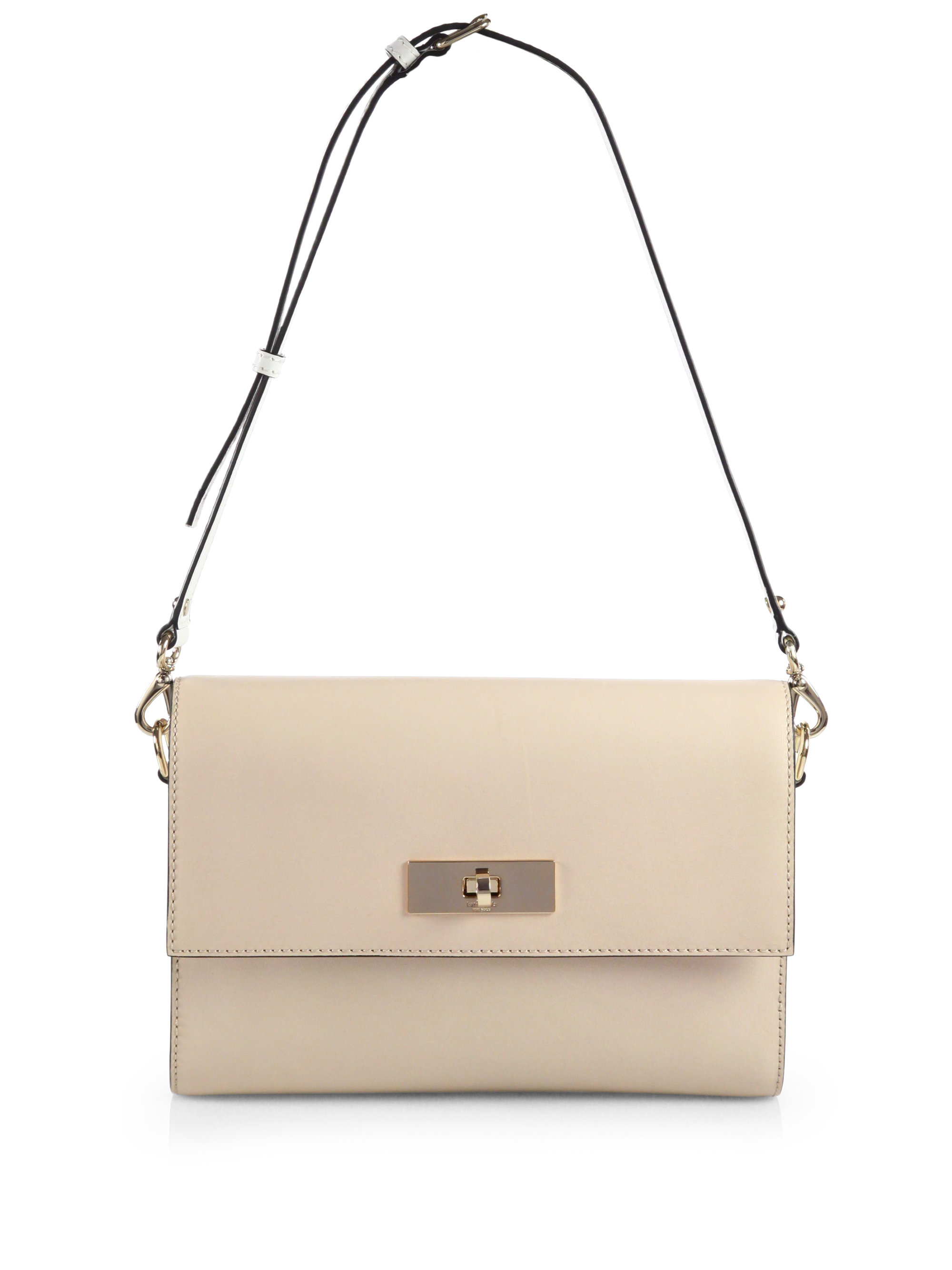 beige shoulder bag