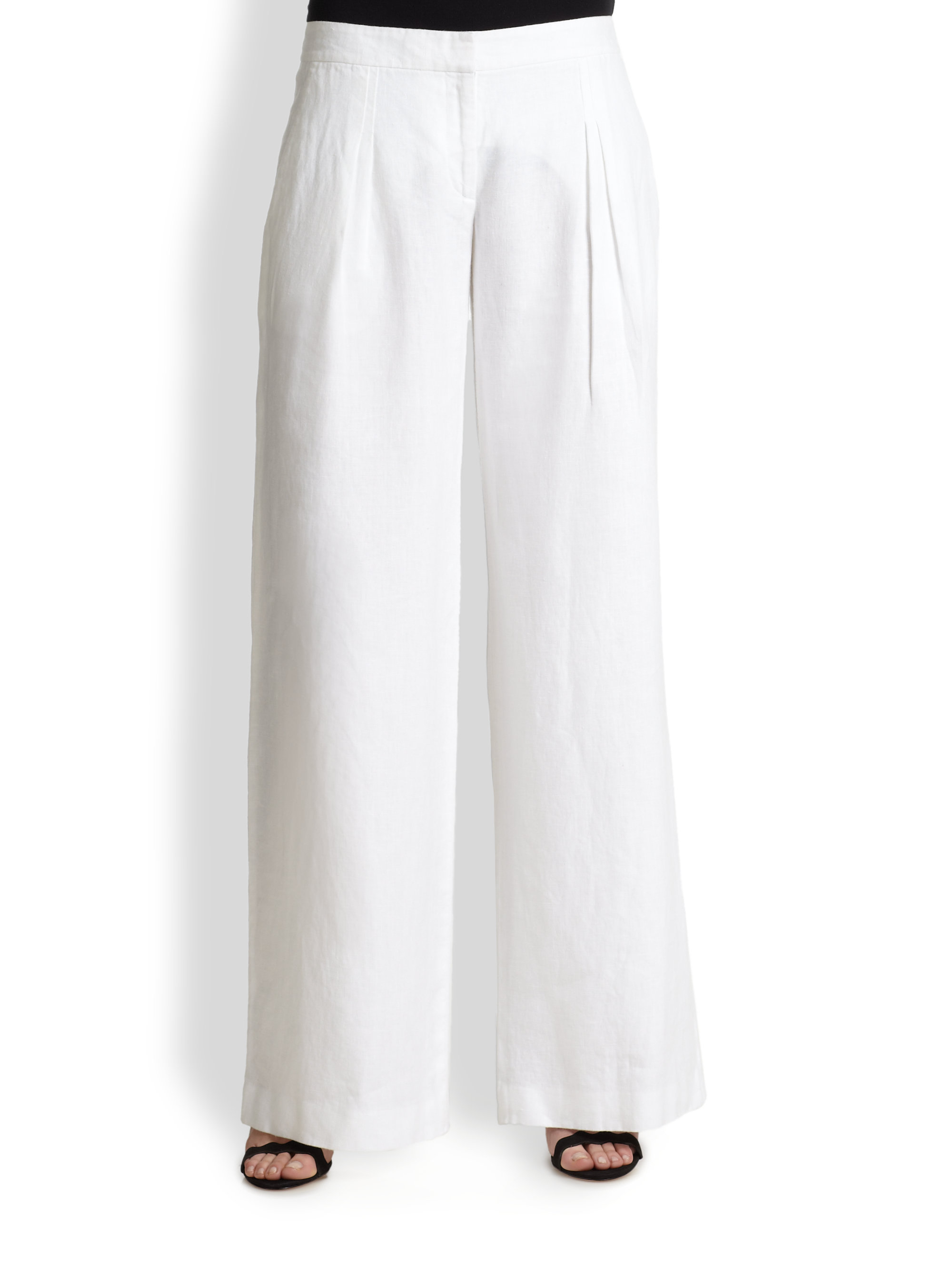 white michael kors pants