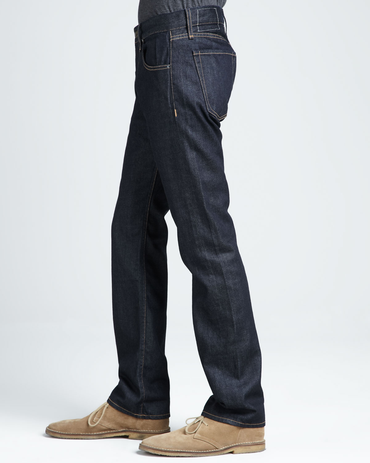 Lyst - Rag & Bone Dark-rinse Selvedge Jeans in Blue for Men