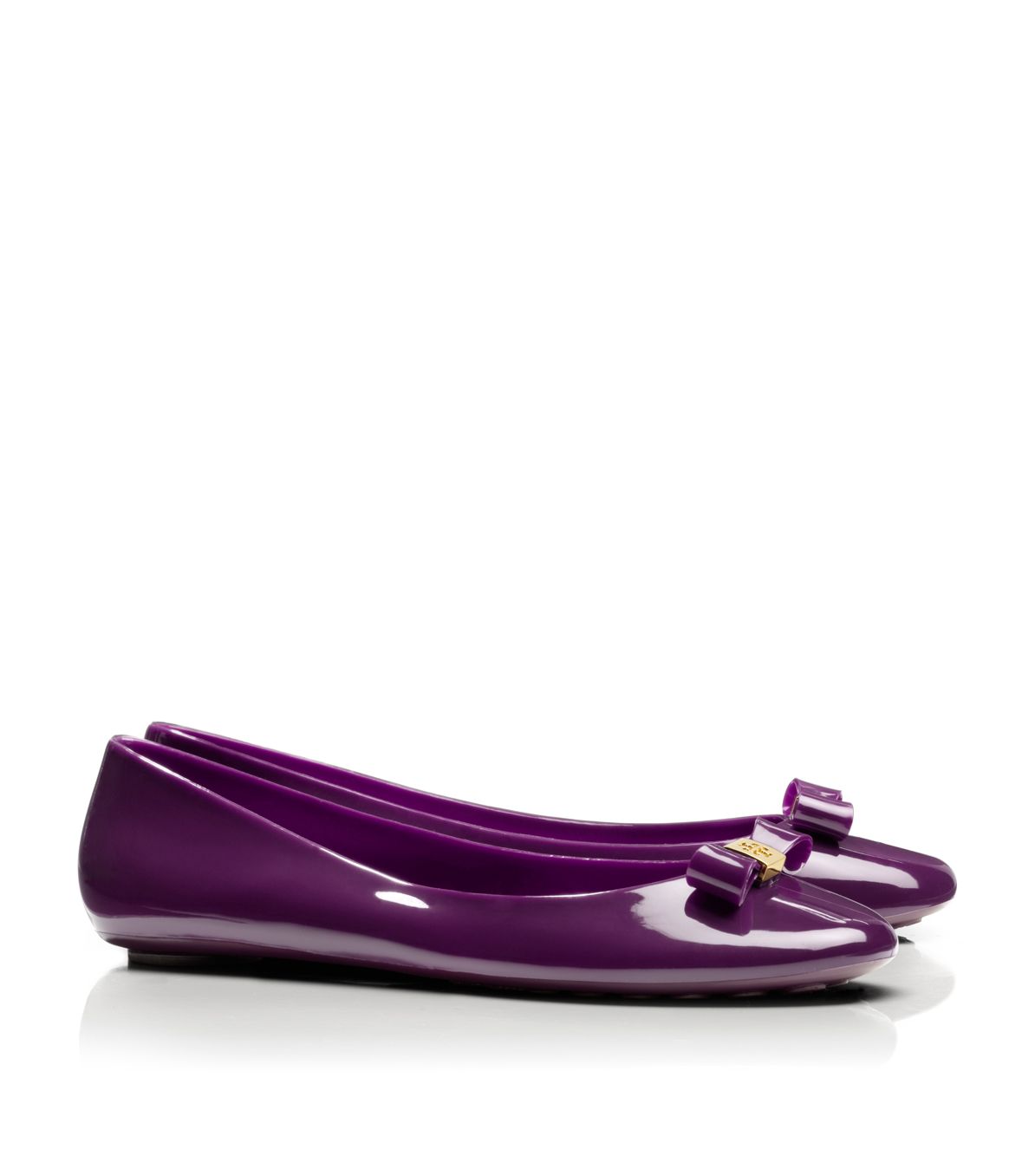 tory burch jelly ballet flats