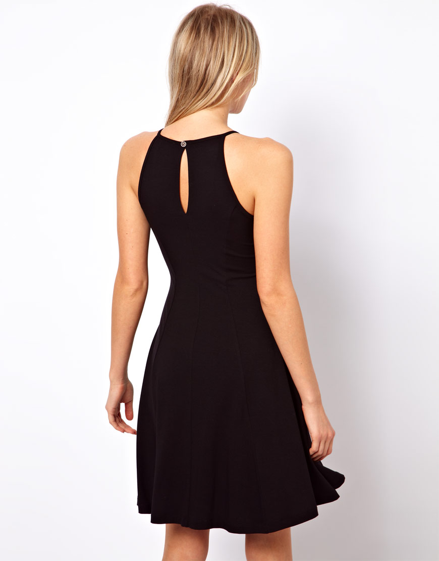 Lyst - Asos Collection Sundress with Cut-Away Neck in Black