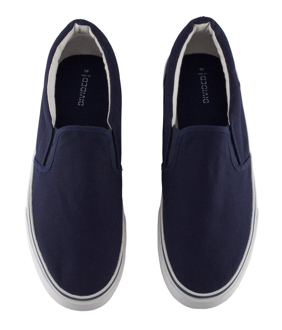 hm shoes h m shoes in blue for lyst hm shoes h m shoes in blue for lyst