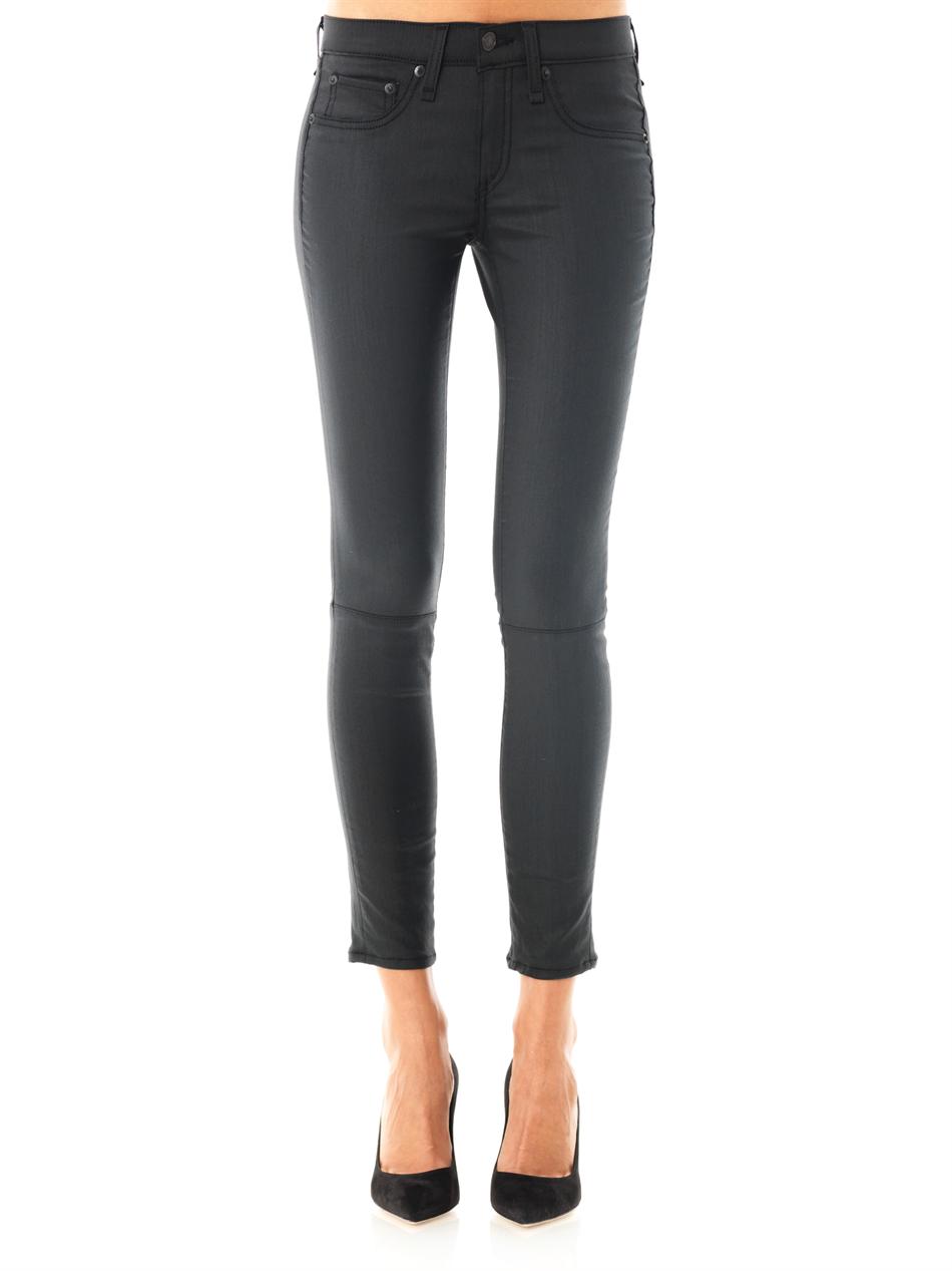 rag and bone black skinny jeans