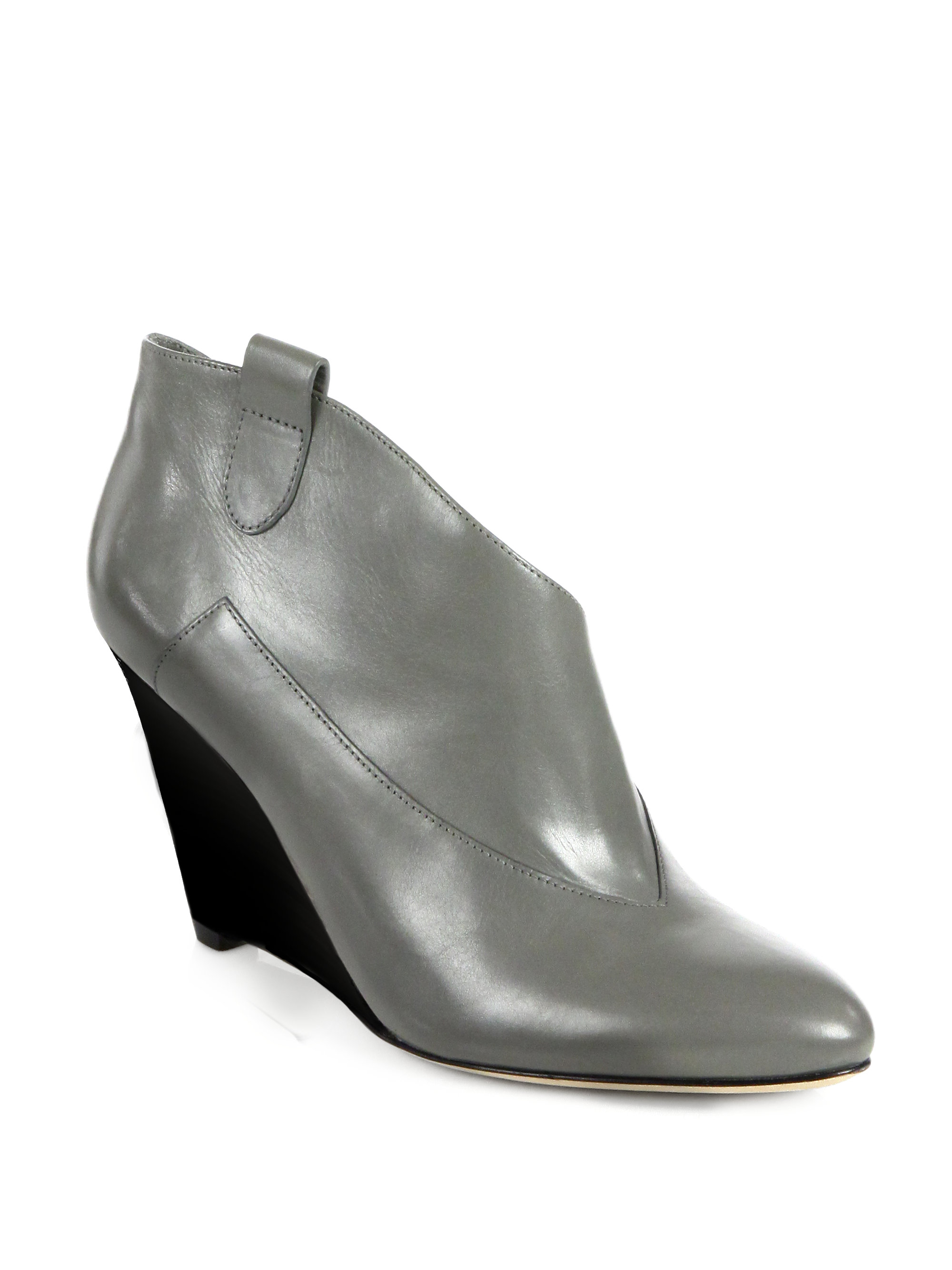 belle 100 leather ankle boots