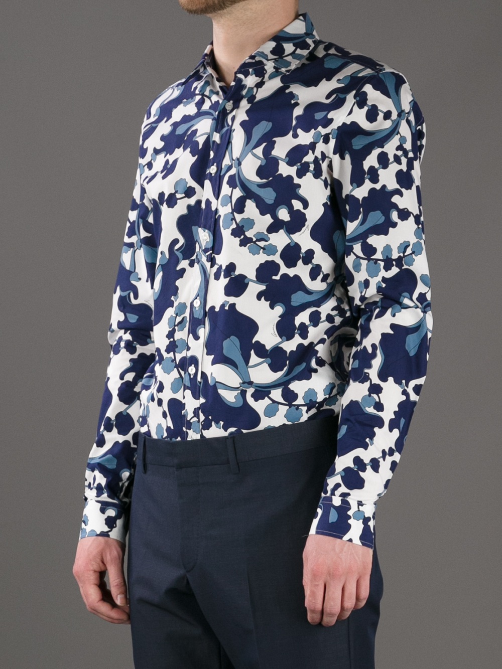 gucci dress shirt men's