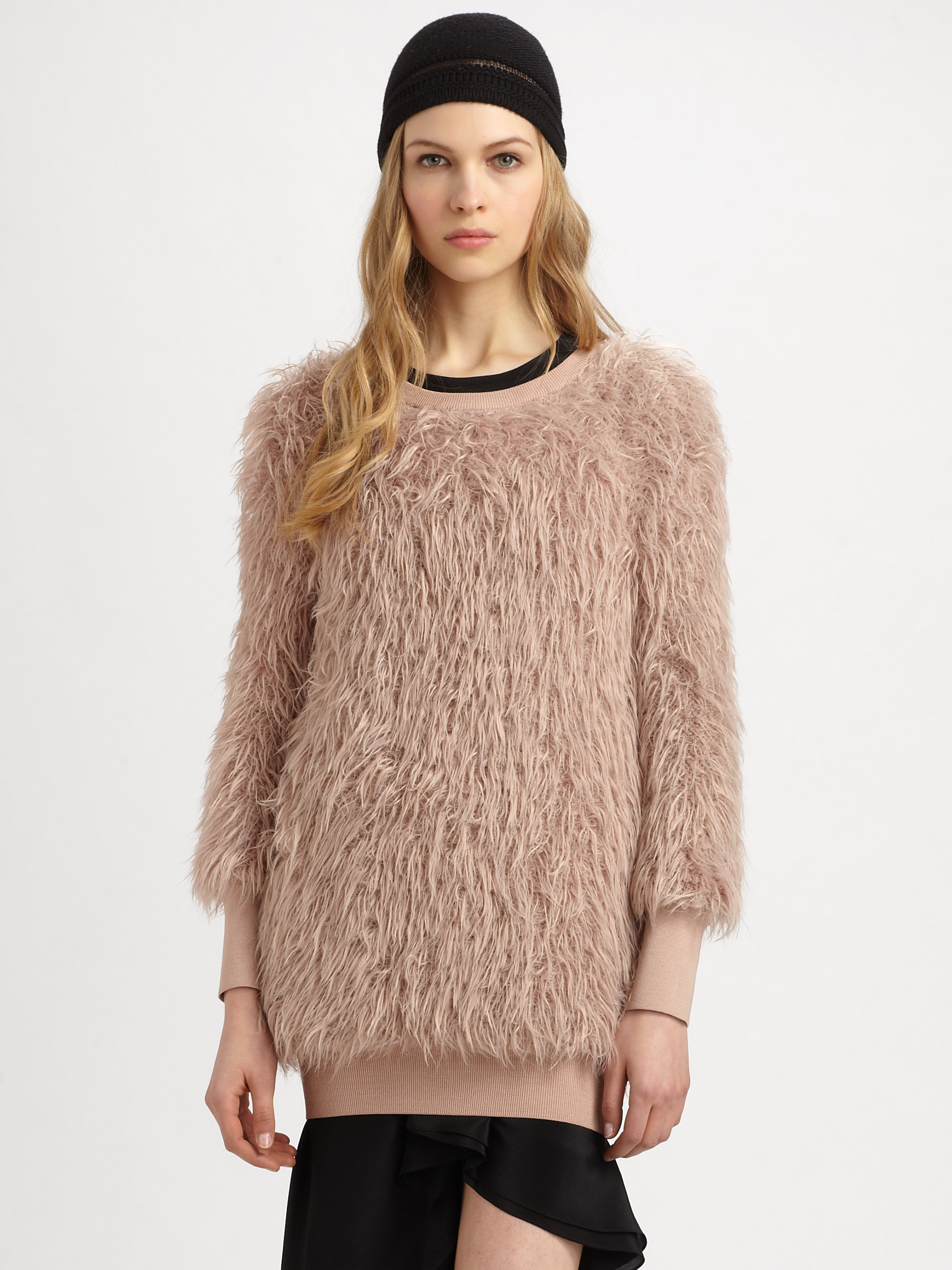 fur sweaters