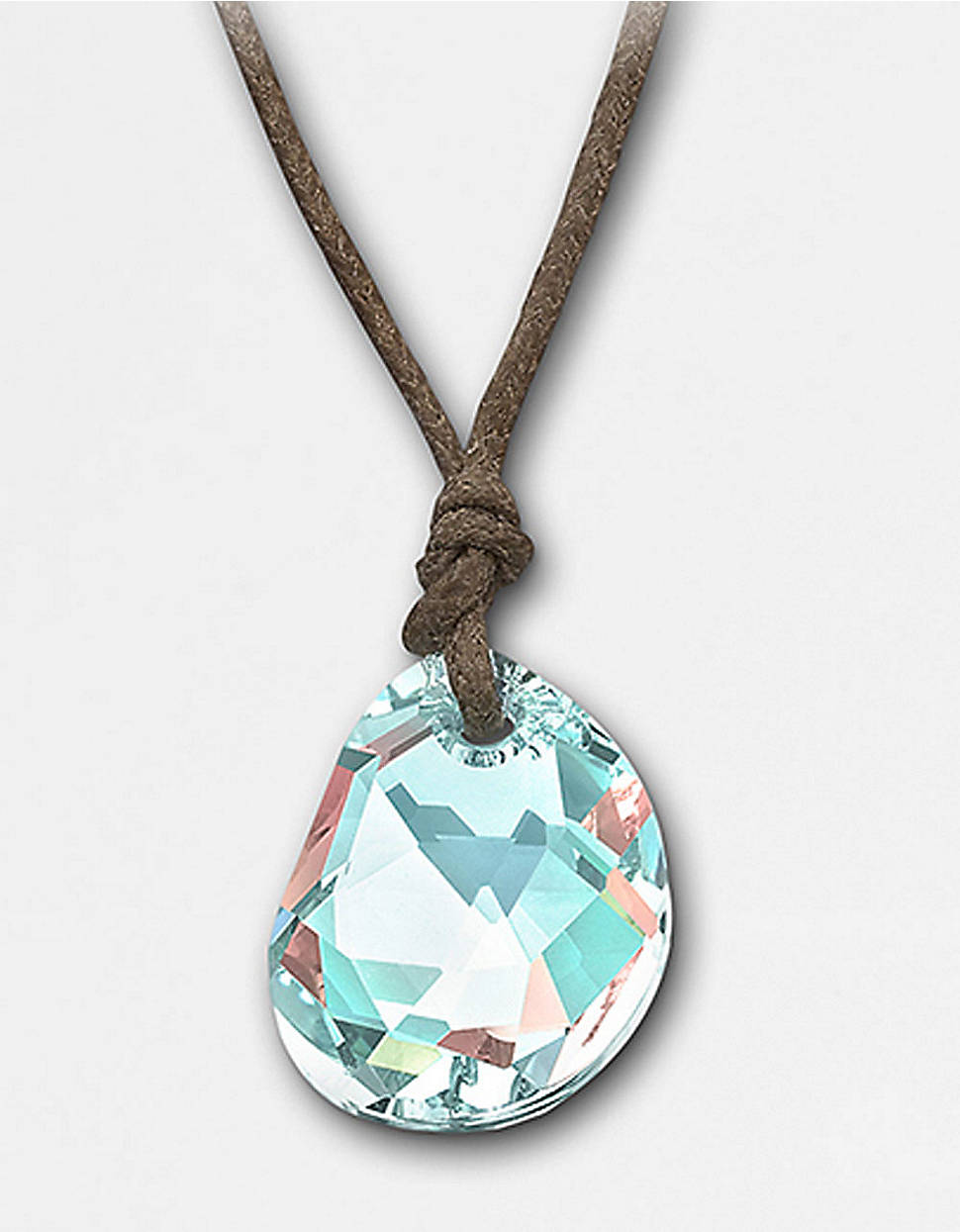 Swarovski Oceancut Crystal Pendant Necklace in Blue for Men  Lyst