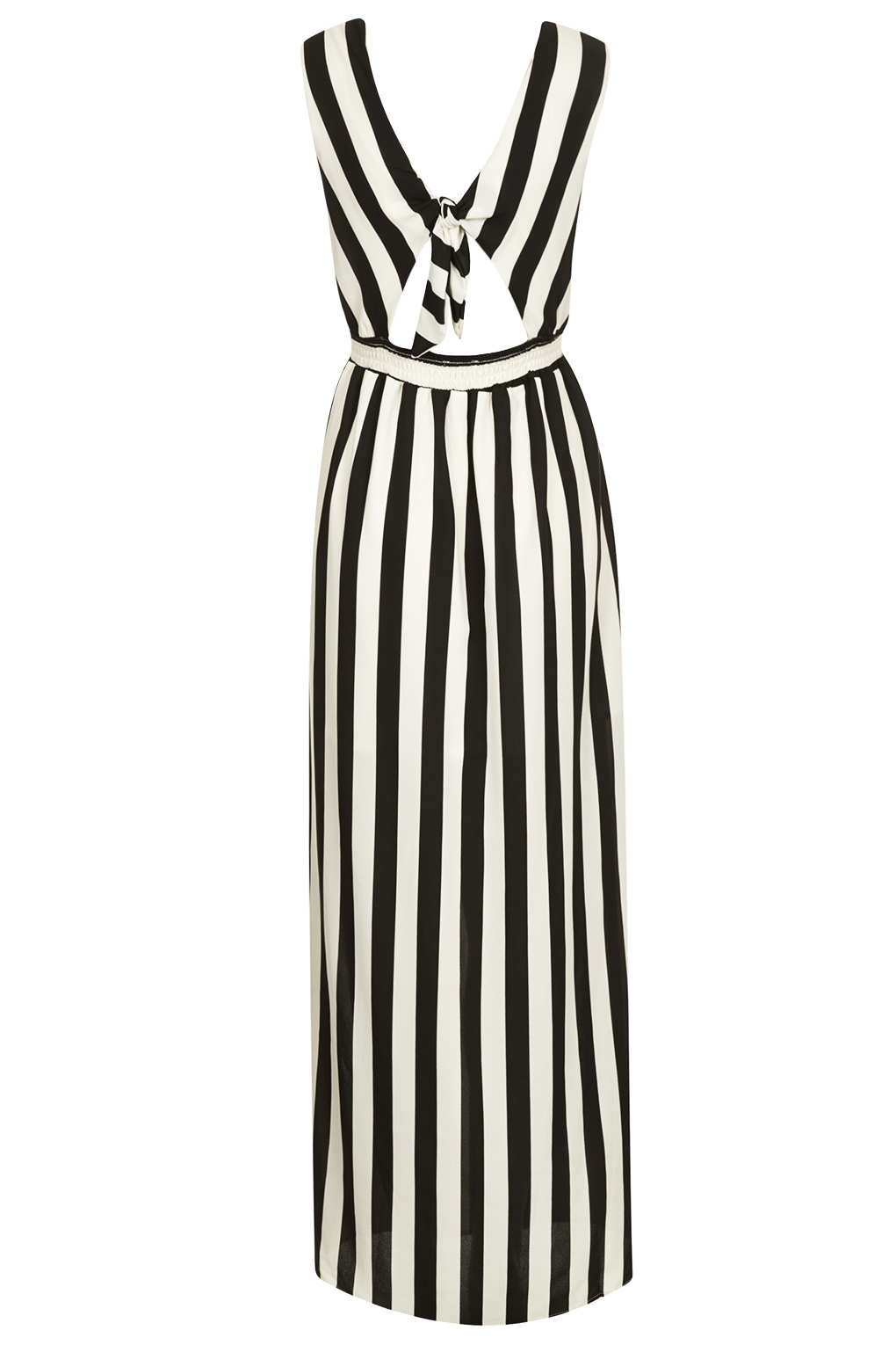 topshop striped maxi dress