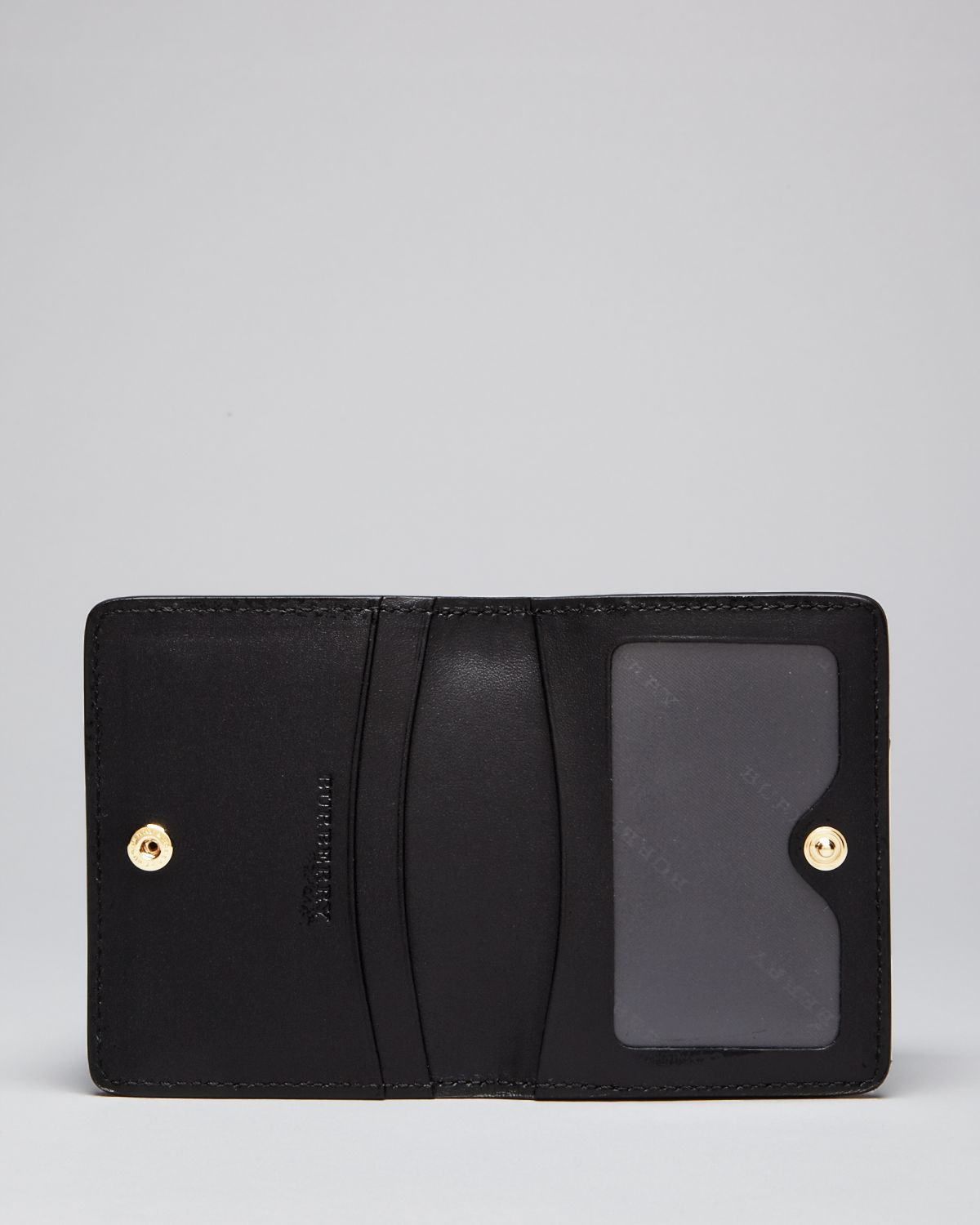 Lyst - Burberry Card Case Carnaby in Black