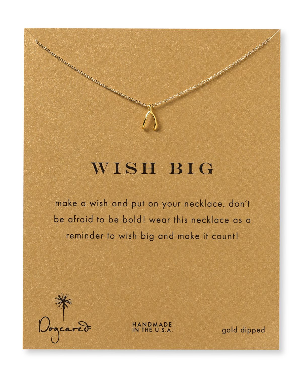Dogeared Wish Necklace, 18
