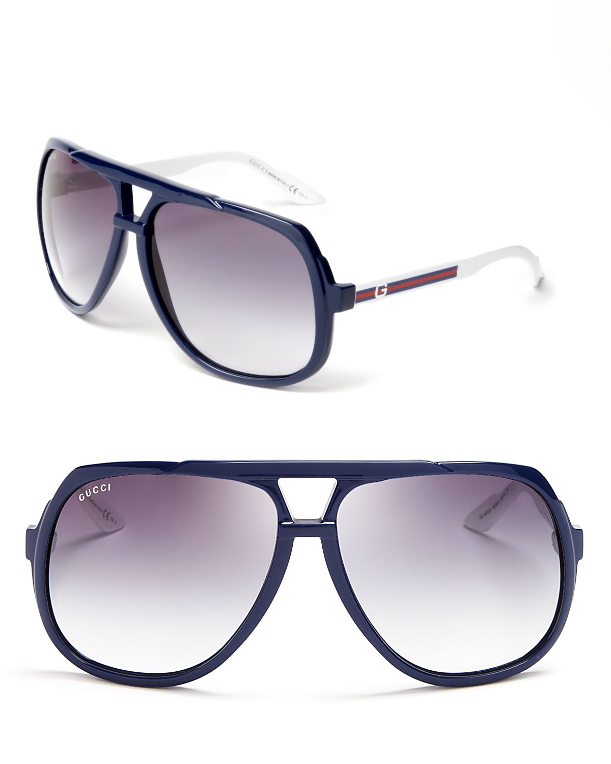 gucci large aviator sunglasses