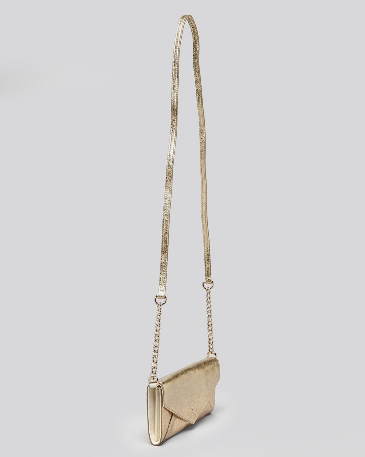 Kate Spade Crossbody Harrison Street Kylie Wallet On A Chain in Gold