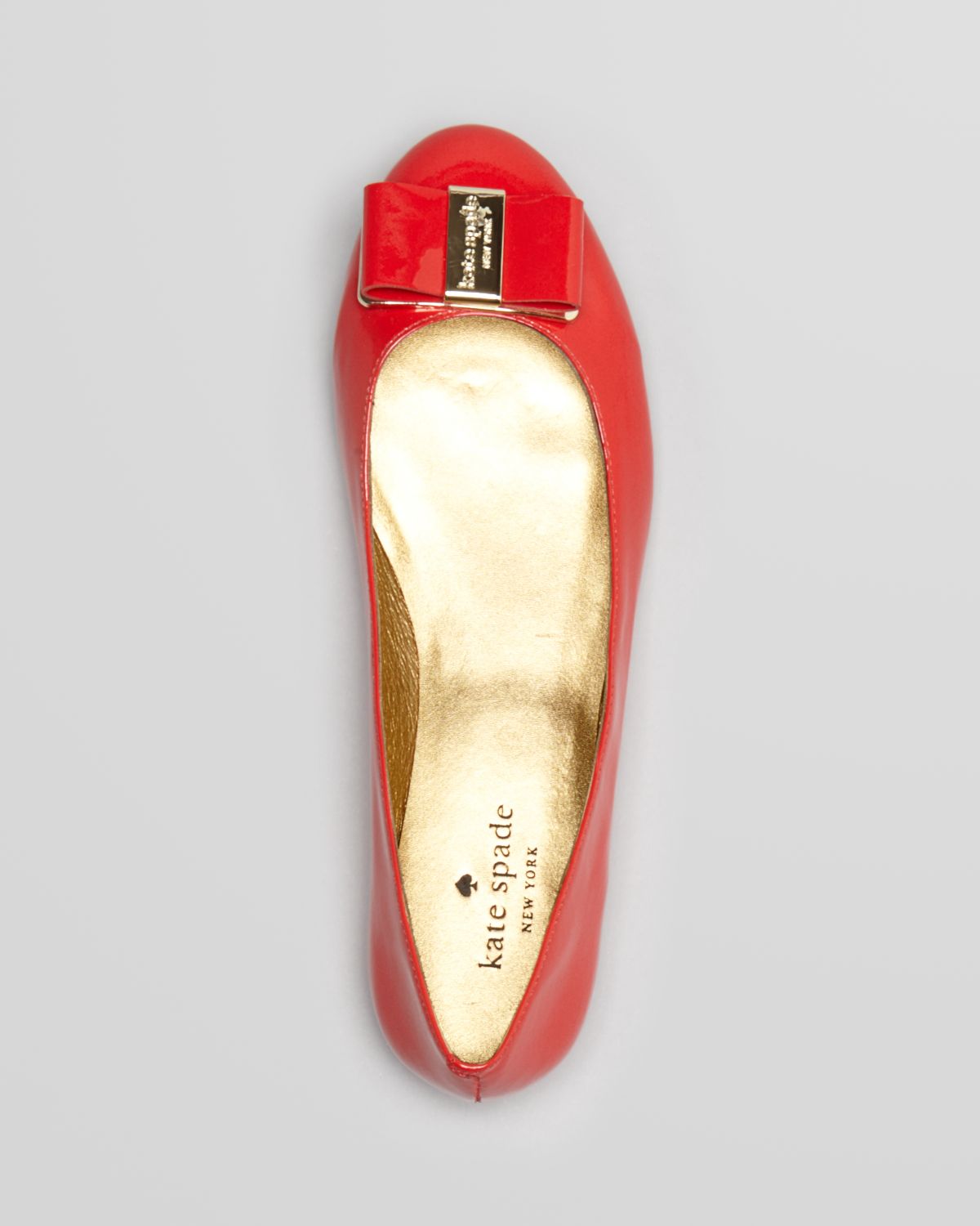 kate spade red flats