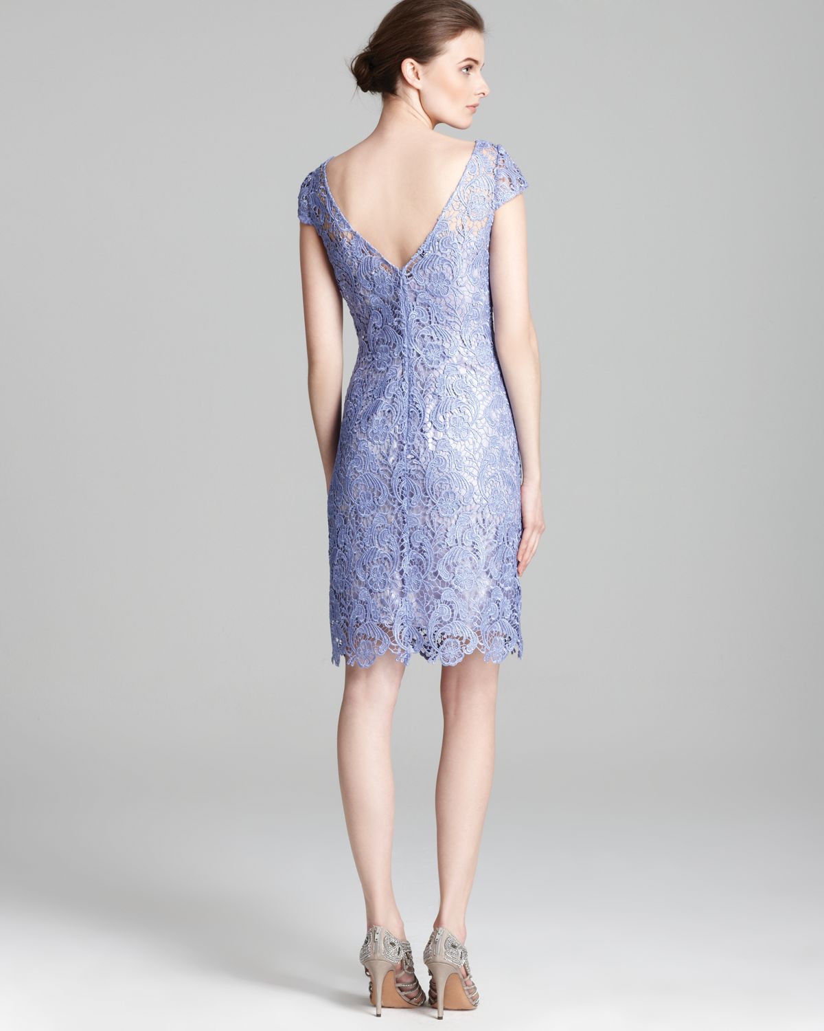 periwinkle cocktail dress