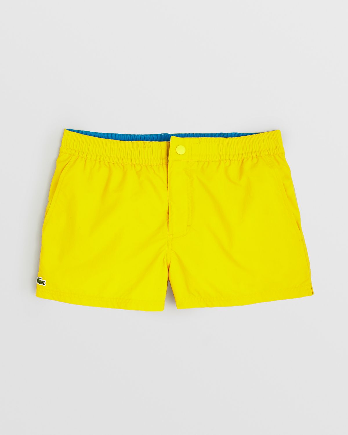 Lacoste Retro Swim Shorts in Yellow/Blue (Yellow) for Men - Lyst