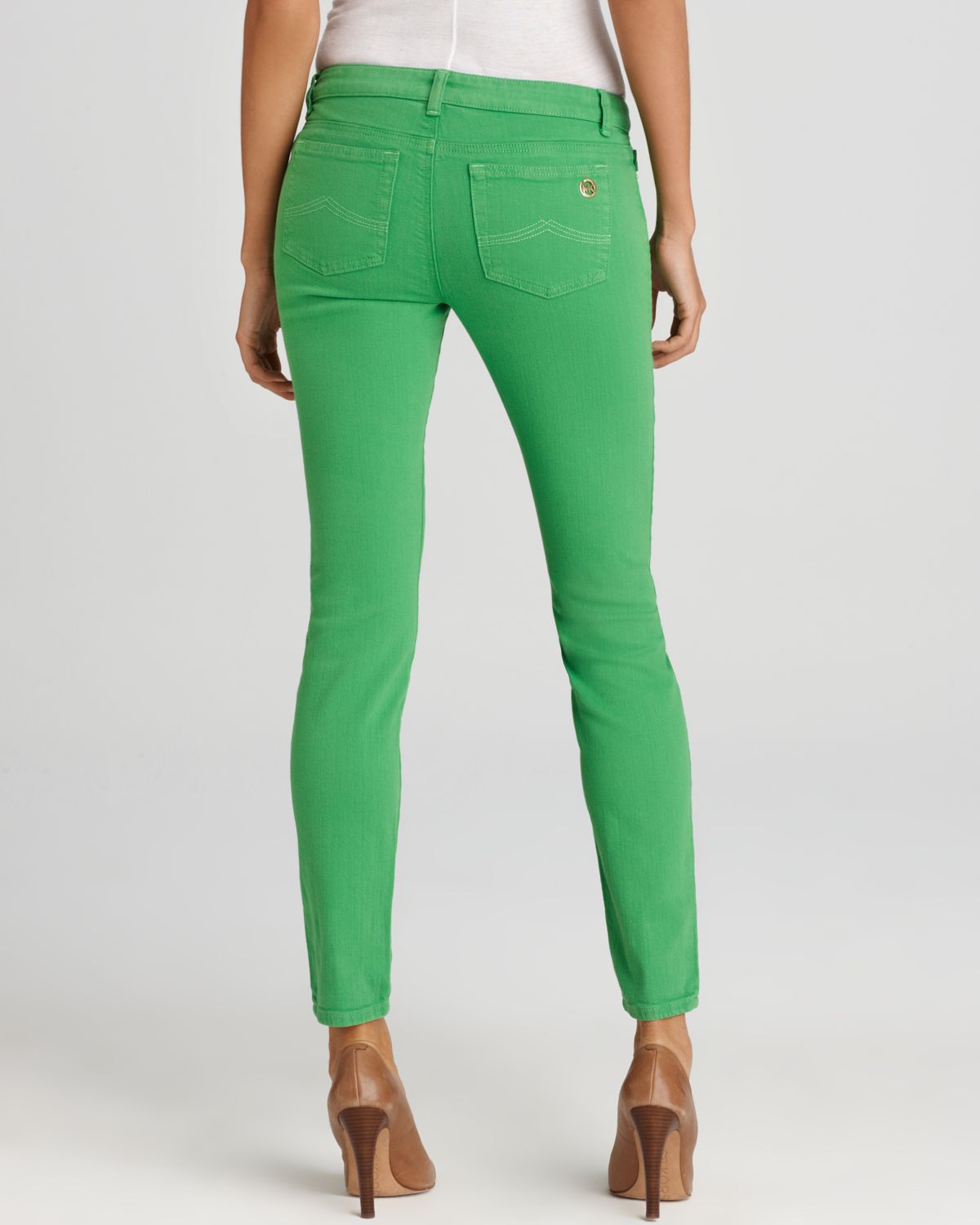 michael kors jeans green