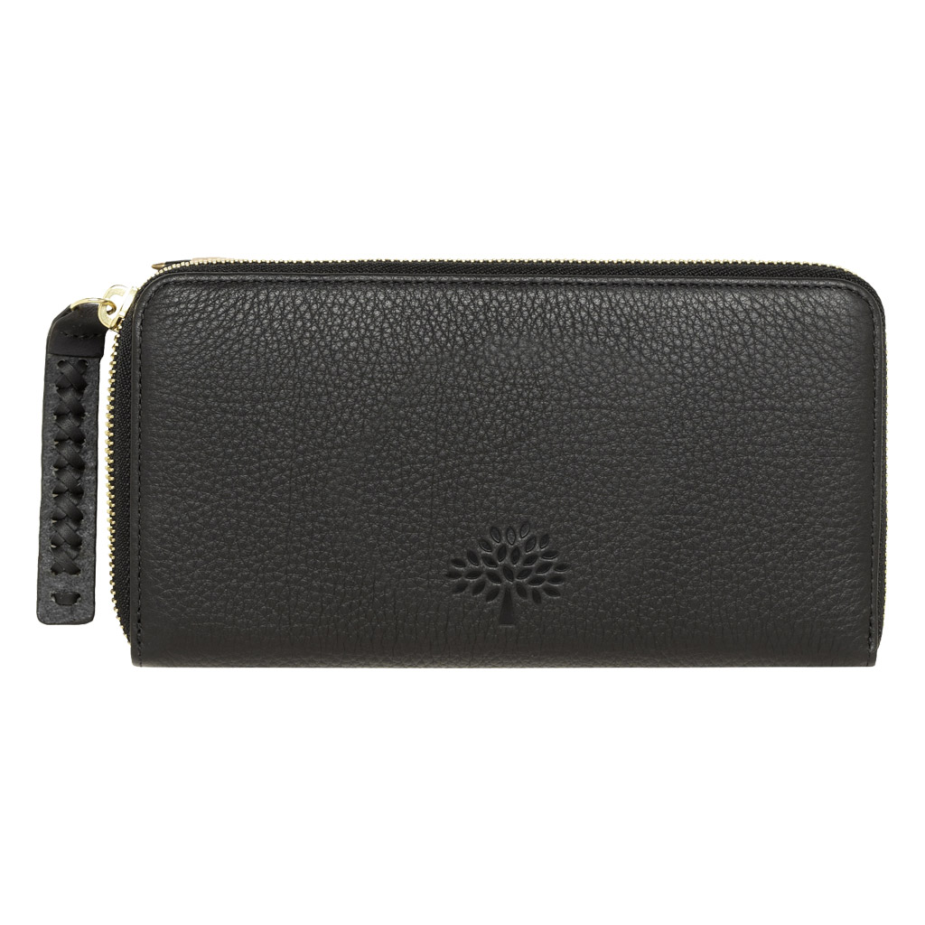 Mulberry Effie Zip Around Purse in Black Lyst