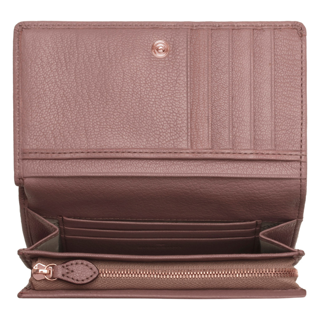 Lyst Mulberry French Purse in Purple