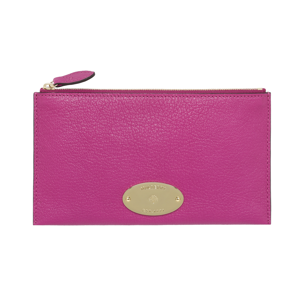 Lyst - Mulberry East West Pouch in Pink