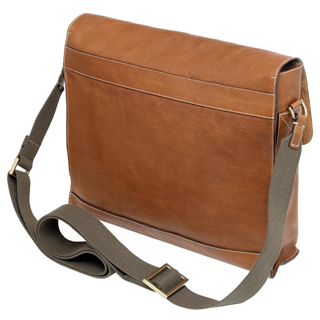 Mulberry Brynmore Natural Leather Messenger Bag in Brown for Men
