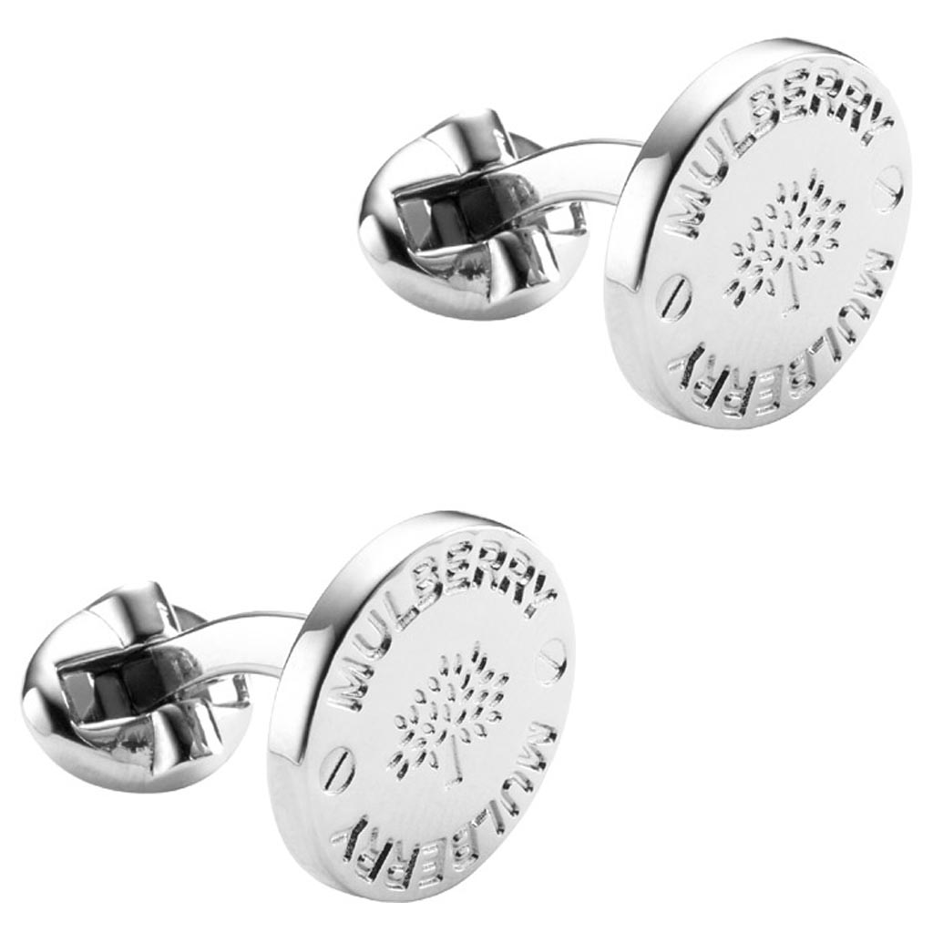 Mulberry Button Screw Cufflinks in Metallic for Men Lyst