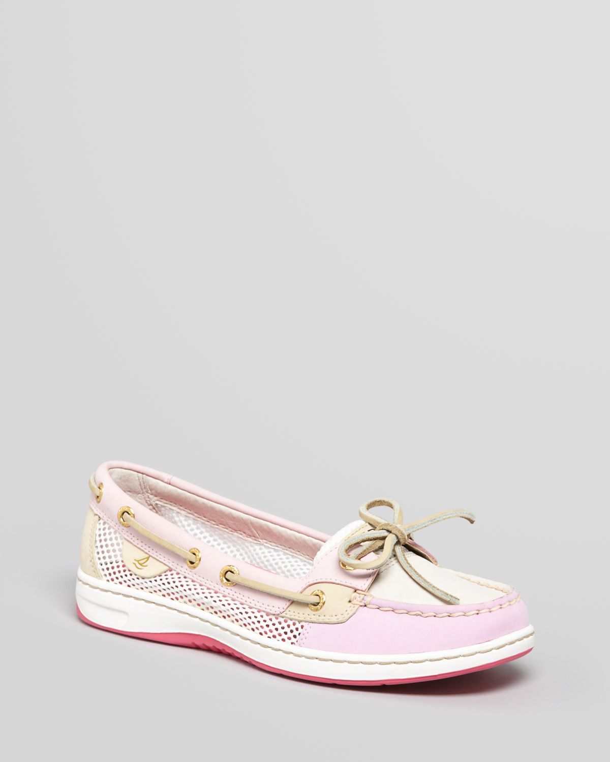 Lyst Sperry topsider Boat Shoes Angelfish Mesh in Pink