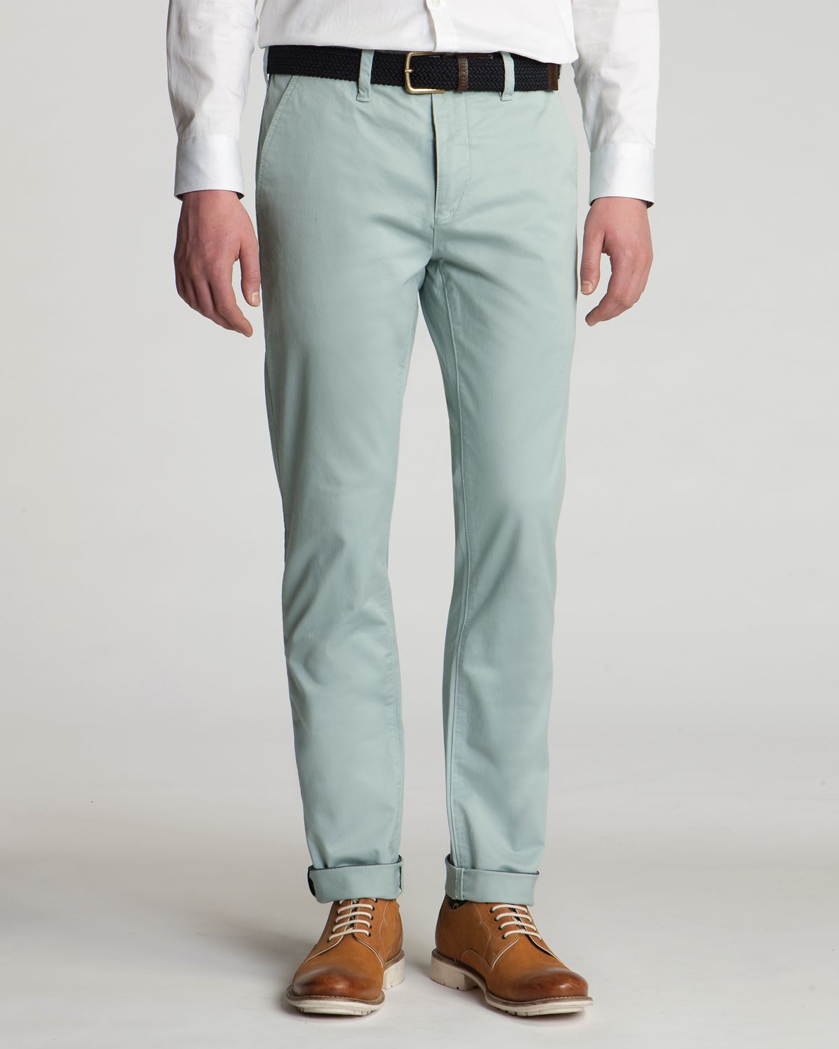 mint green chinos mens