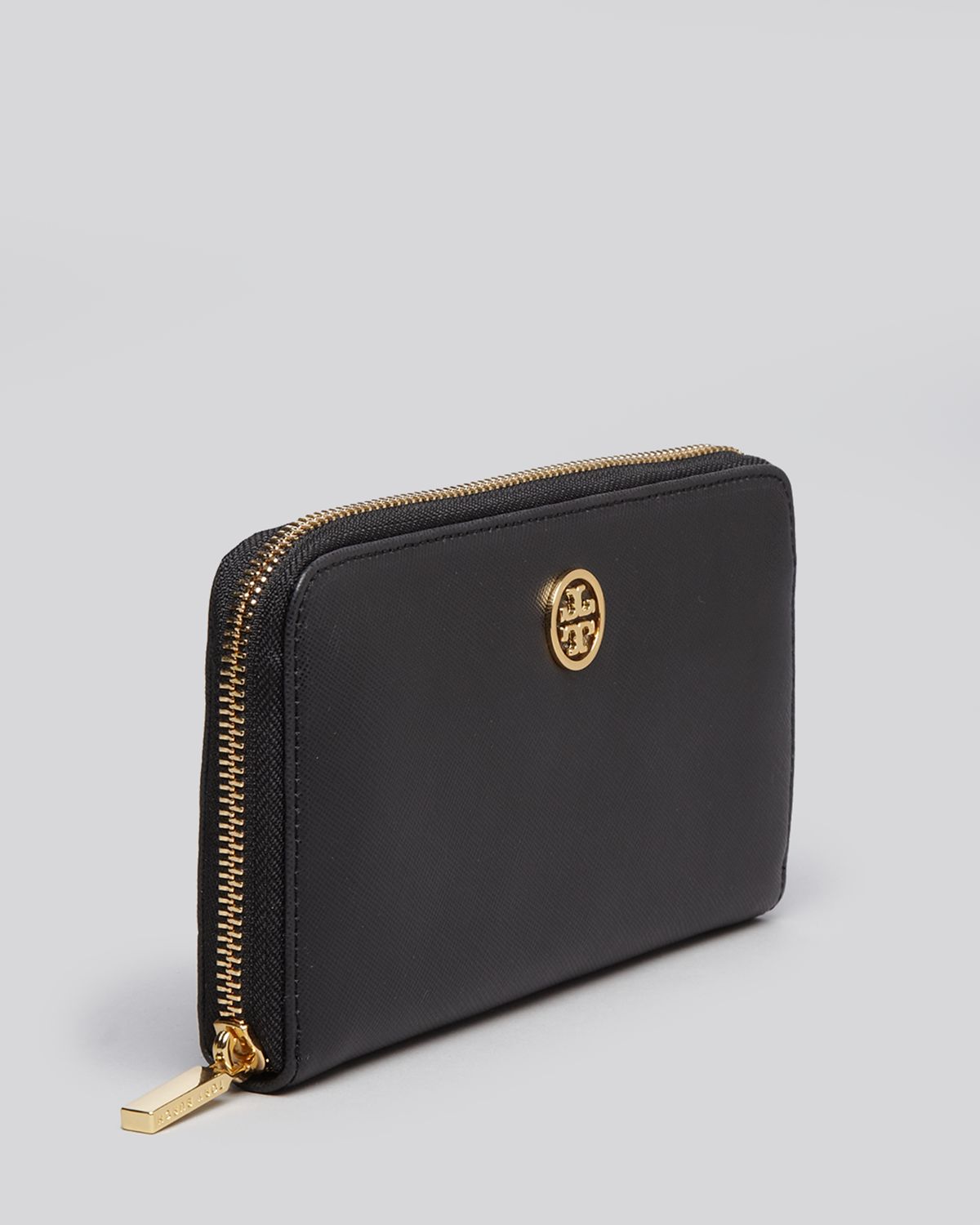 Tory Burch Wallet - Robinson Zip Continental in Blue | Lyst