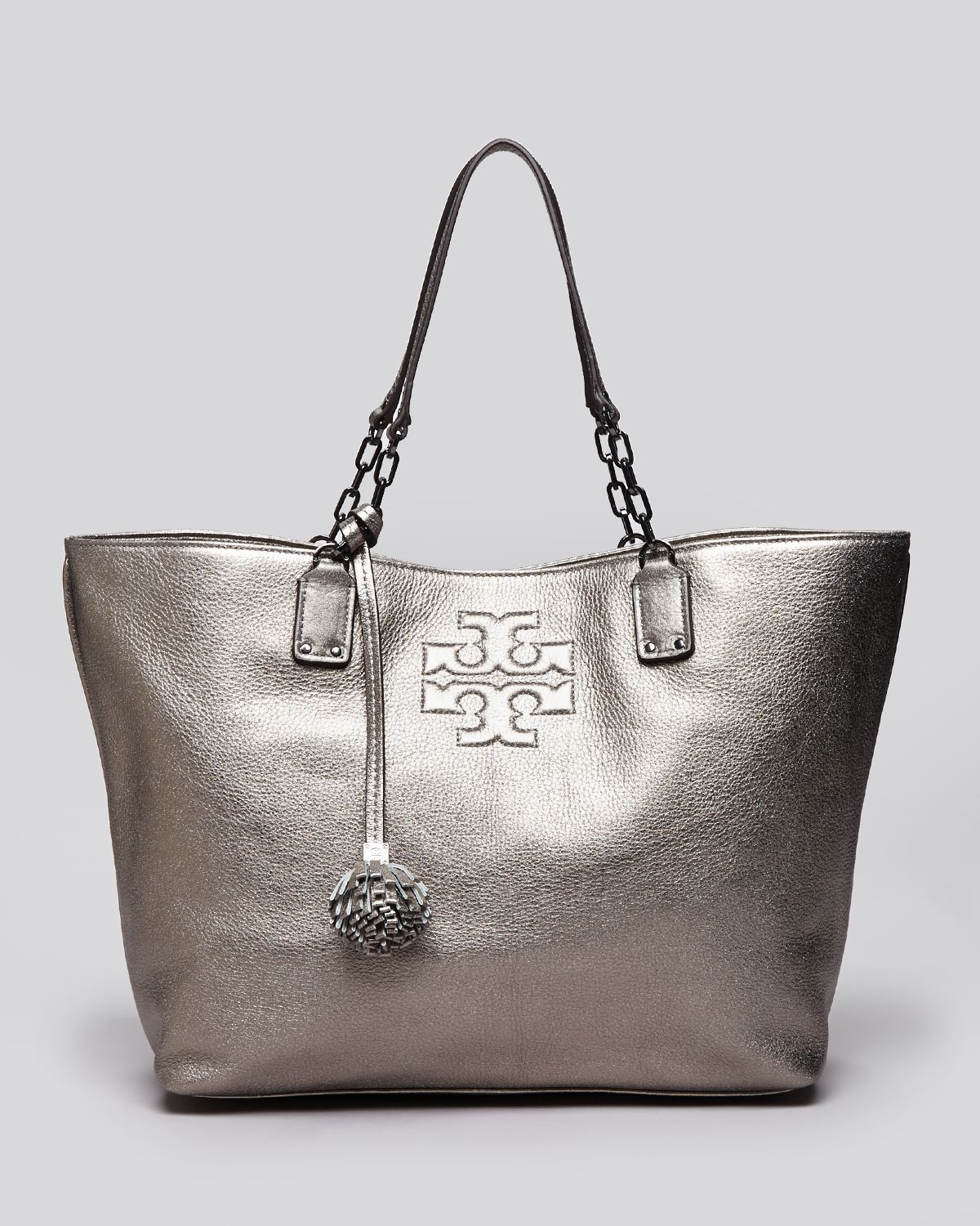 Tory Burch Tote Thea Metallic | Lyst