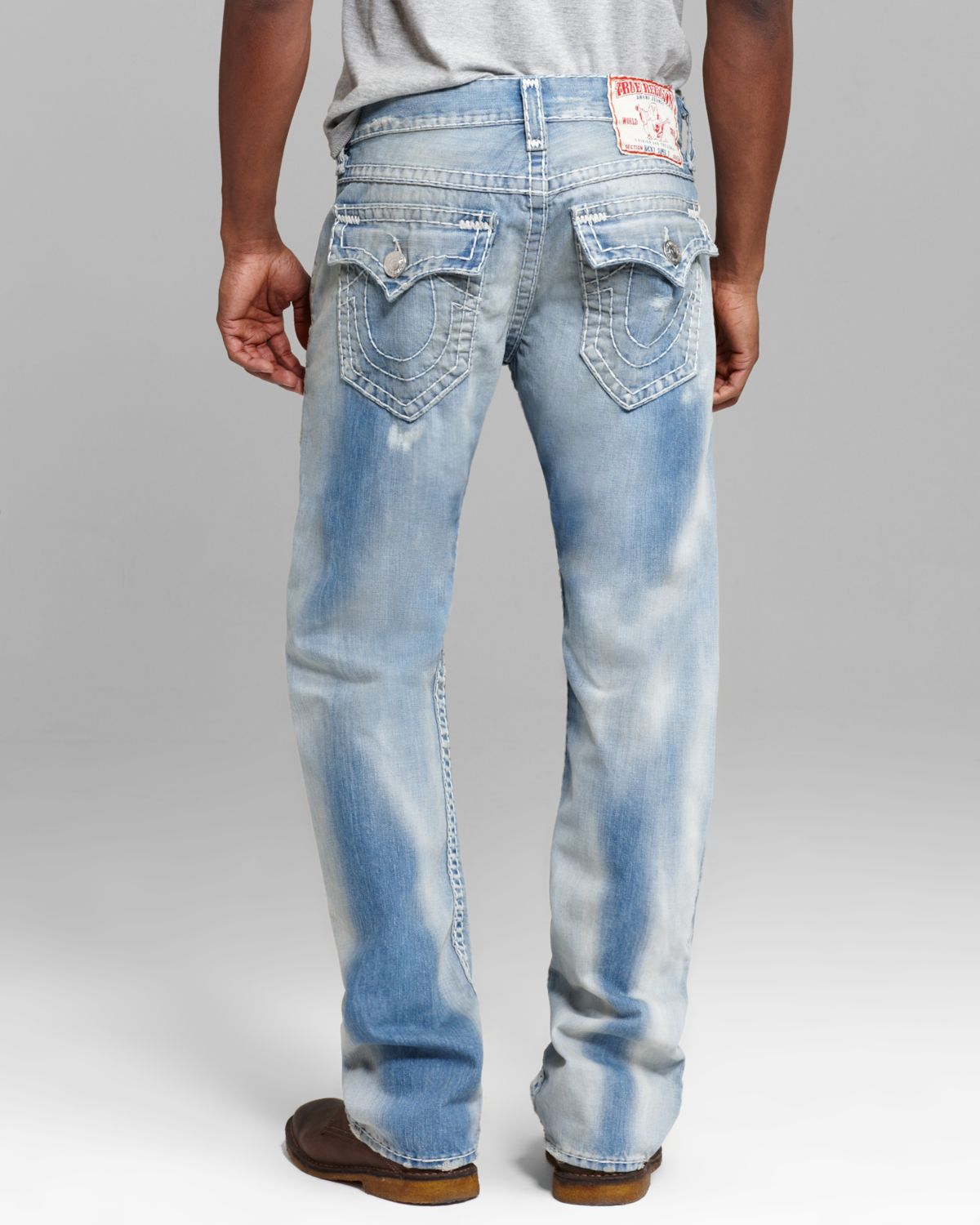true religion straight fit jeans