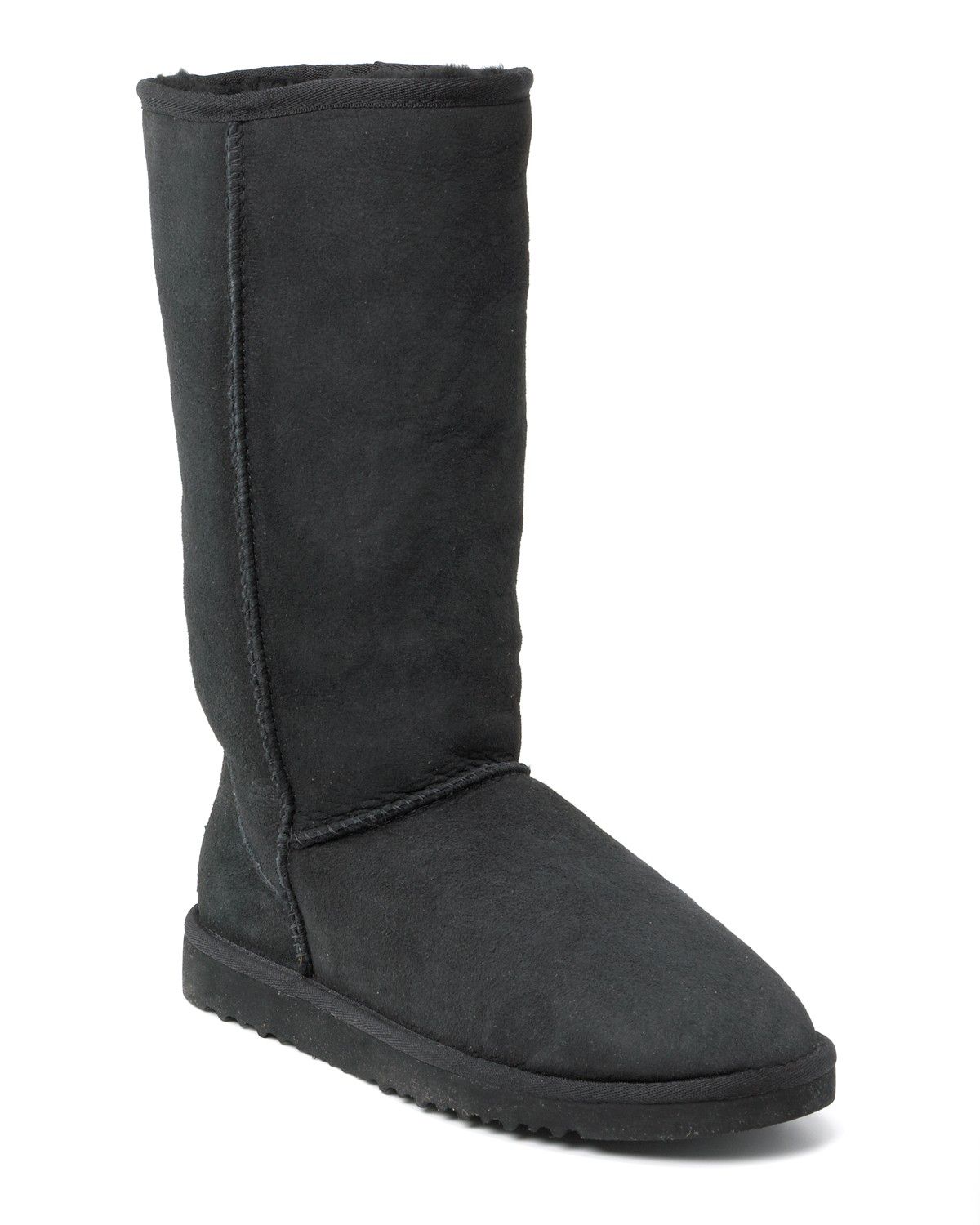 uggs black high top
