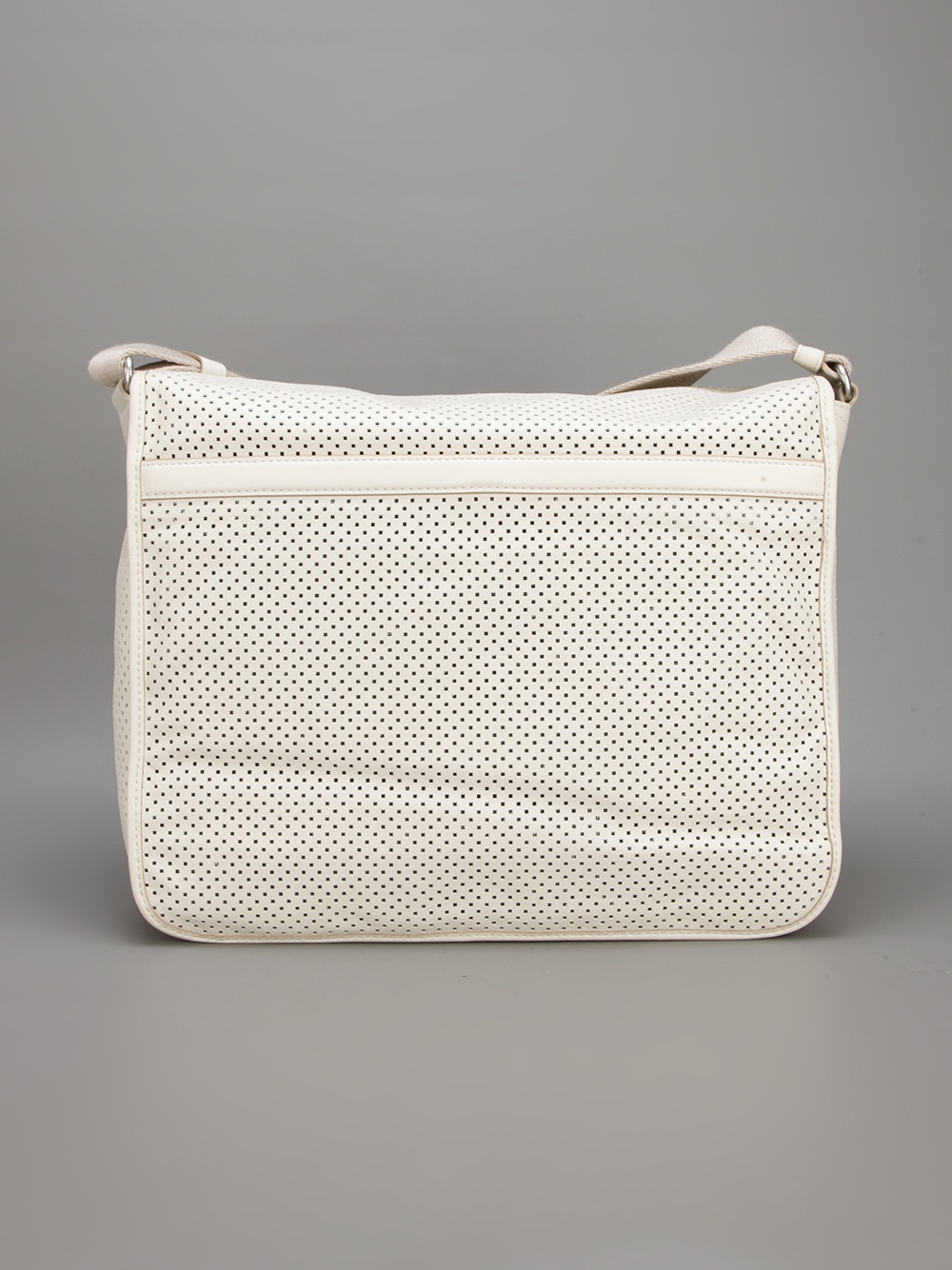 Bally Medium Oslo Shoulder Bag in White for Men | Lyst