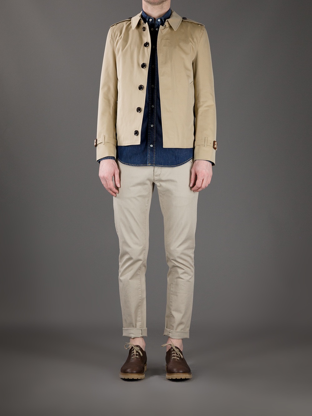 Burberry Harrington Jacket in Beige (Natural) for Men | Lyst