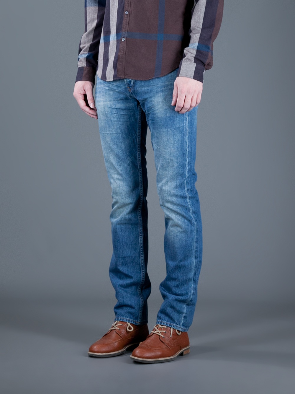 Burberry Brit Steadman Jeans in Blue for Men | Lyst