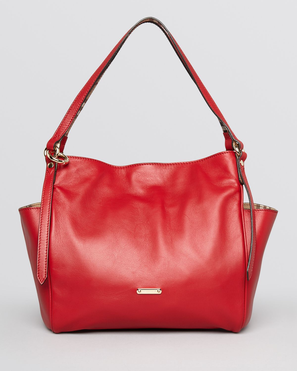 Lyst - Burberry Tote Small Canterbury in Red