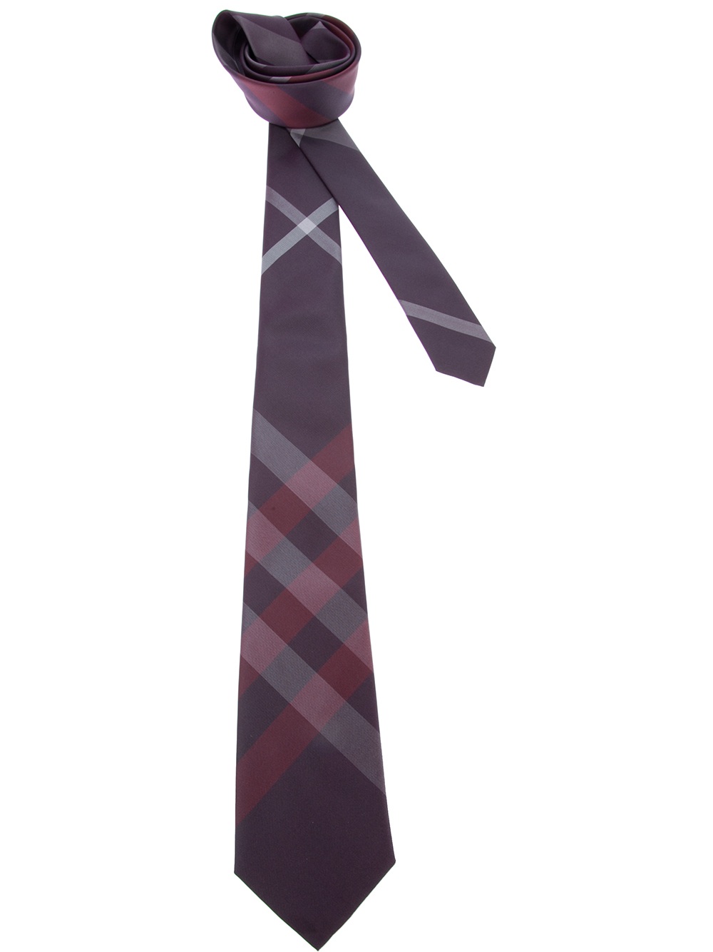 burberry tie purple